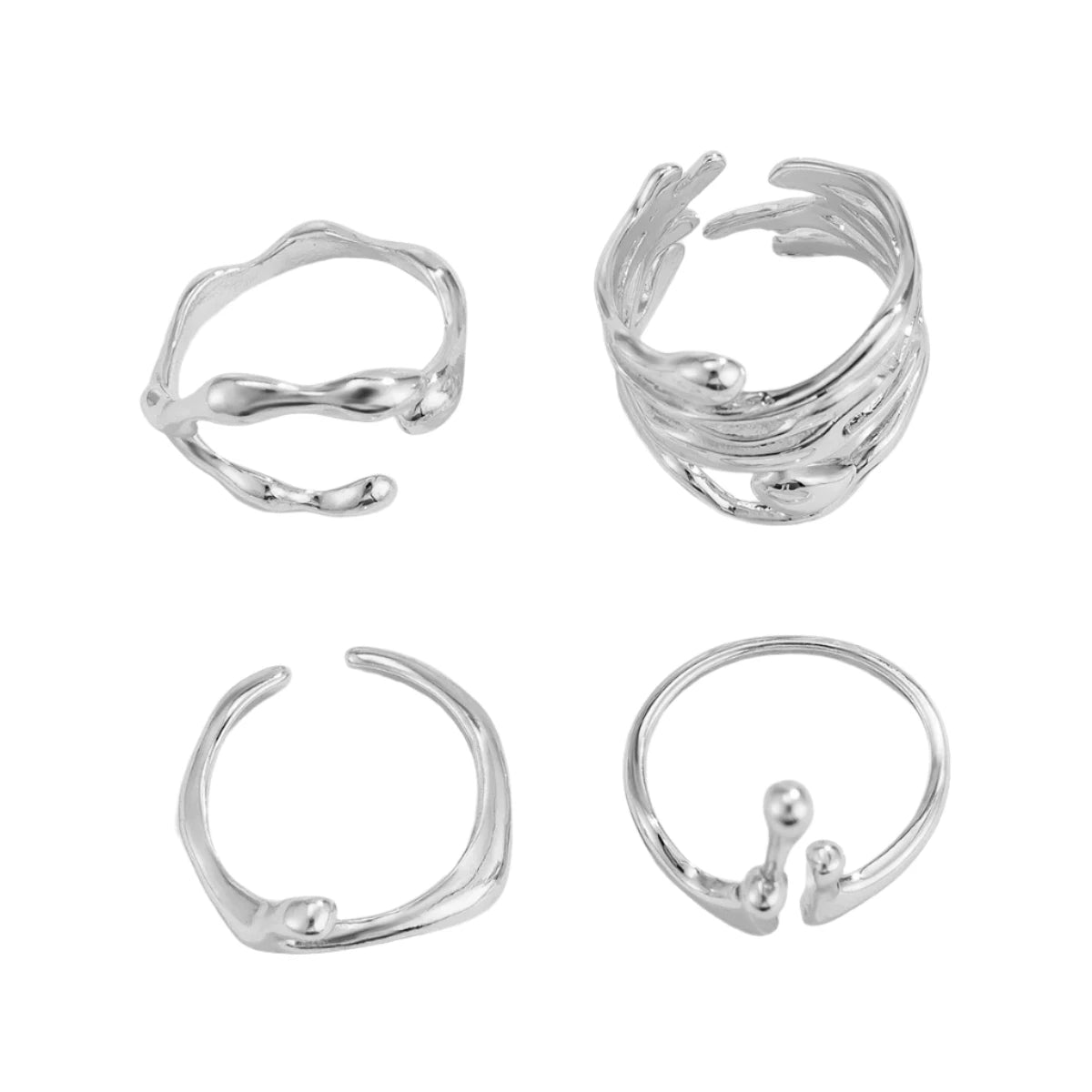 archvmob™ "melted" rings