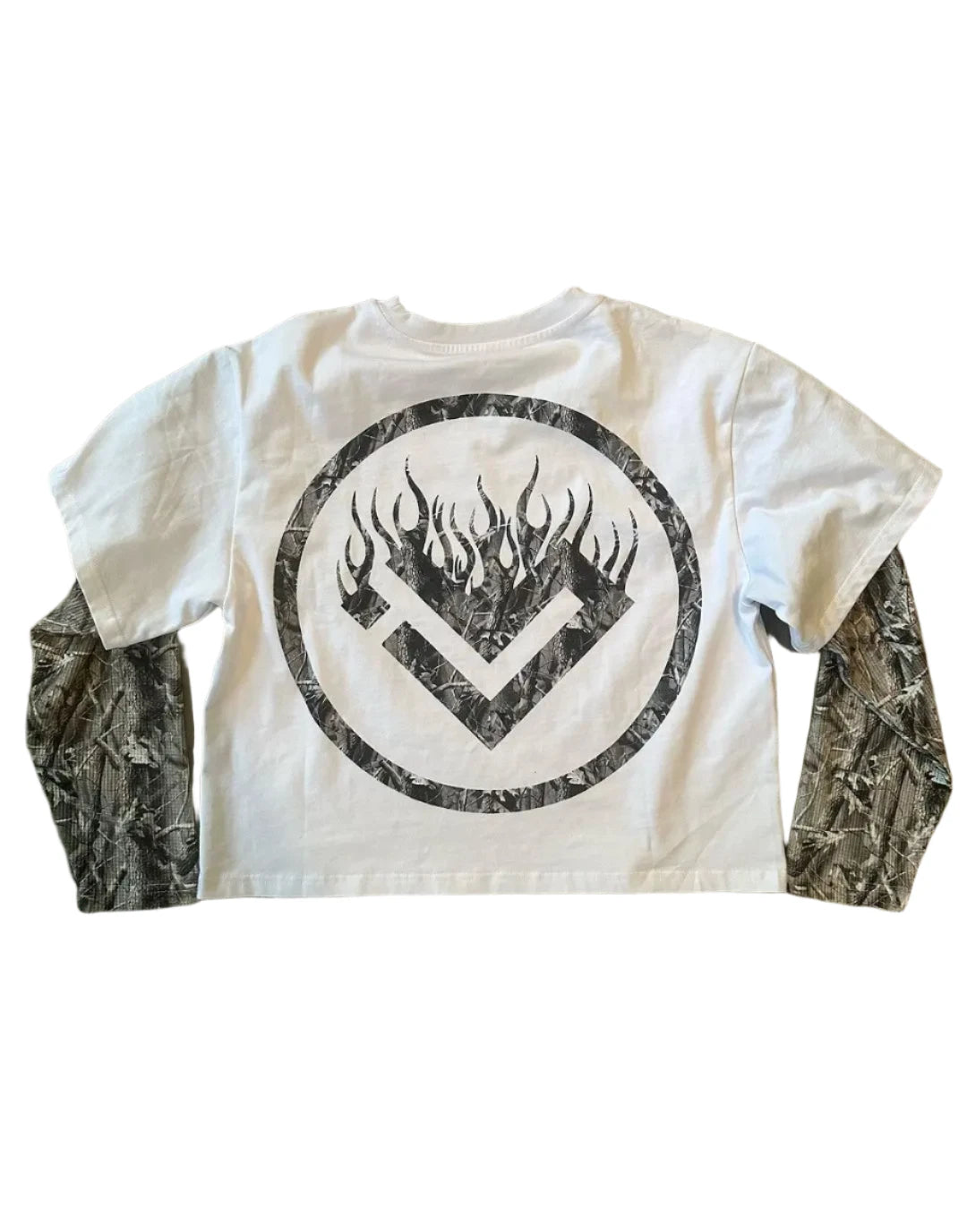 archvmob™ camo letter longsleeve